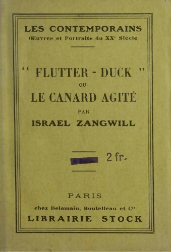 Flutter-Duck : ou le Canard agité
